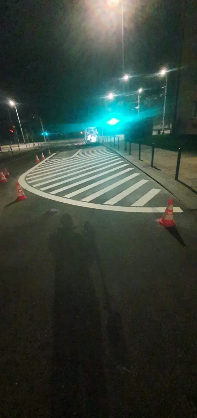 Oznakowanie poziome – realizacja 8
