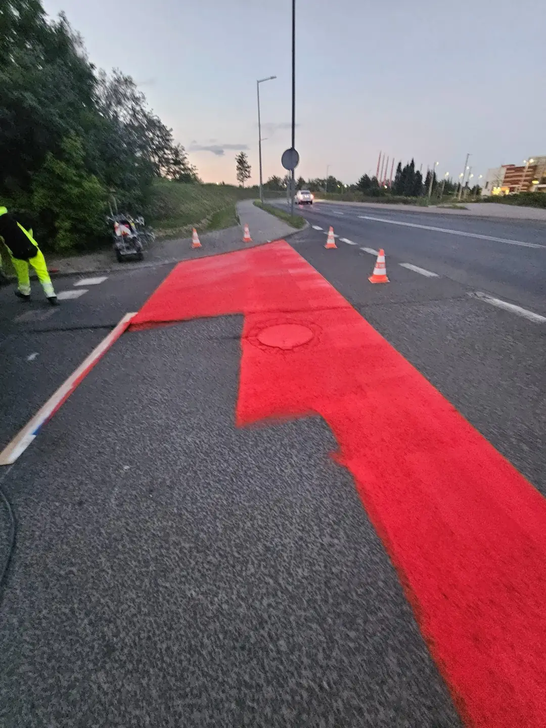 Oznakowanie poziome – realizacja 25